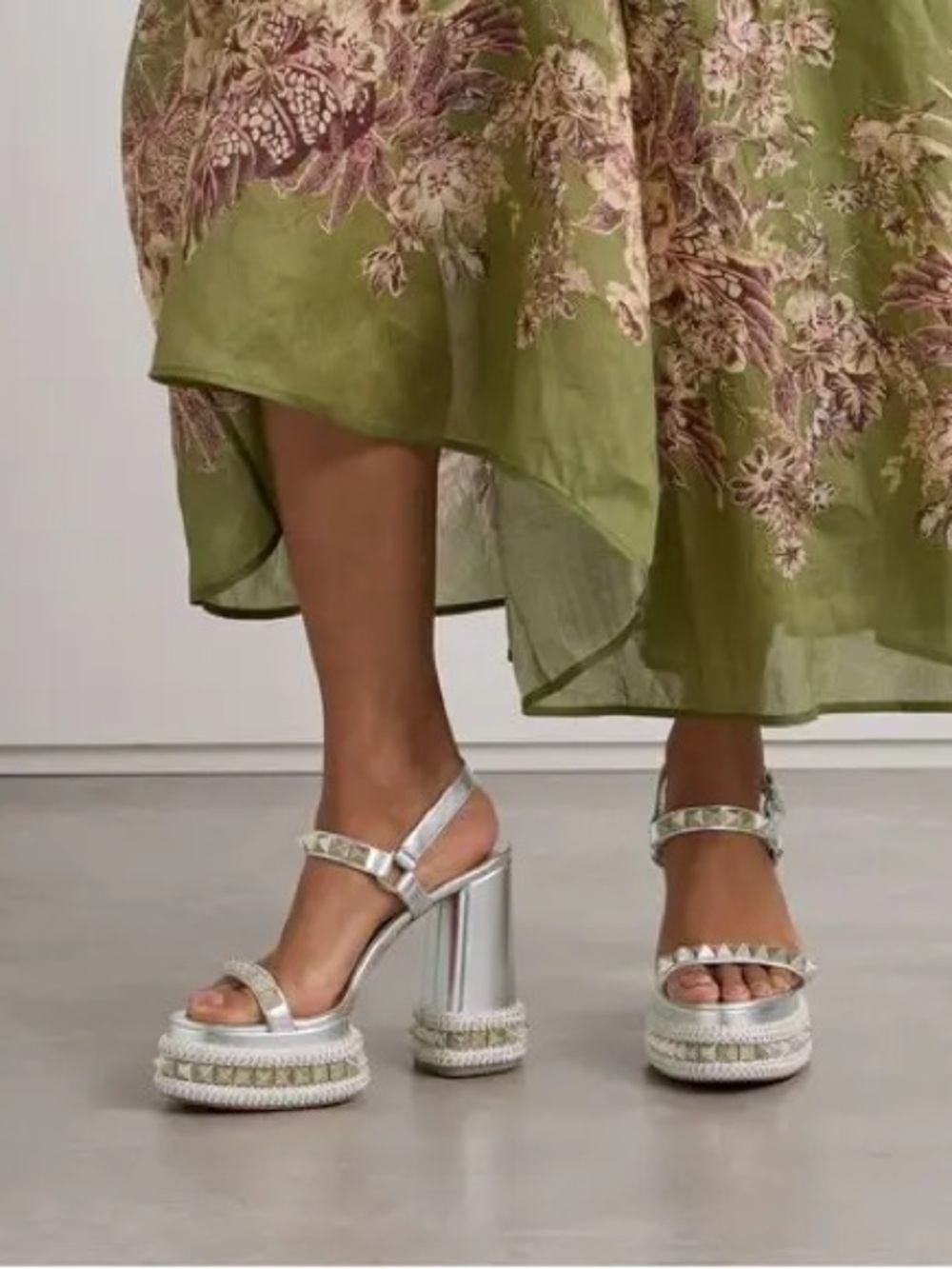 Christian Louboutin Superclou 130 Platform Sandals